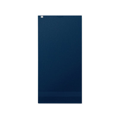 Towel organic cotton 100x50cm Blue