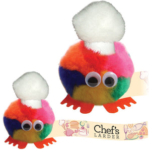 Logobugs Card Face Chef Character