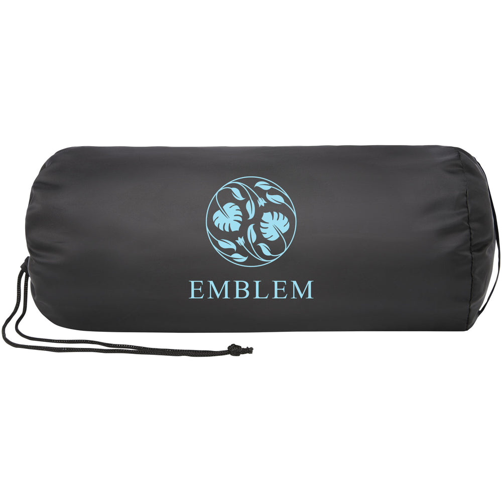 Branded Lily GRS certified RPET coral fleece blanket