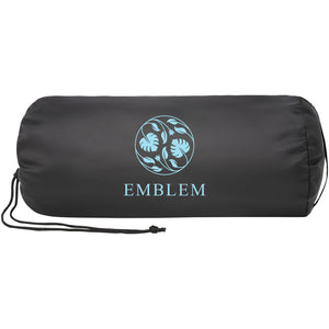 Branded Lily GRS certified RPET coral fleece blanket