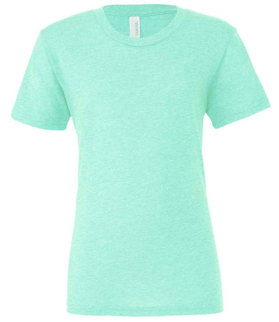 Canvas Unisex Tri-Blend T-Shirt Mint Tri-Blend