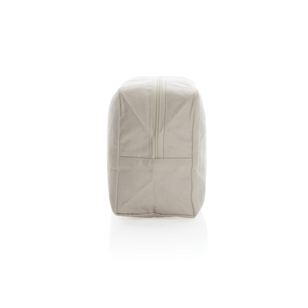 Branded Impact Aware™ 285 gsm rcanvas toiletry bag undyed