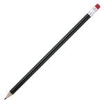 Branded HB PENCIL sharpened with rubber tipped