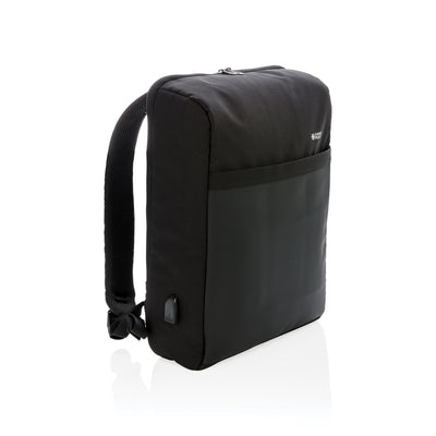 Branded Swiss Peak 15" anti-theft RFID & USB backpack PVC free