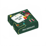 Branded Treat Box with a Trio of Elves