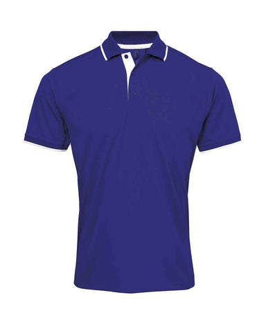 Premier Contrast Coolchecker® Piqué Polo Shirt