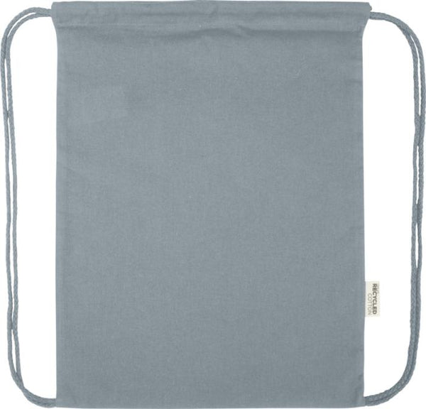 Express GRS Certified, Recycled Cotton Drawstring Bag