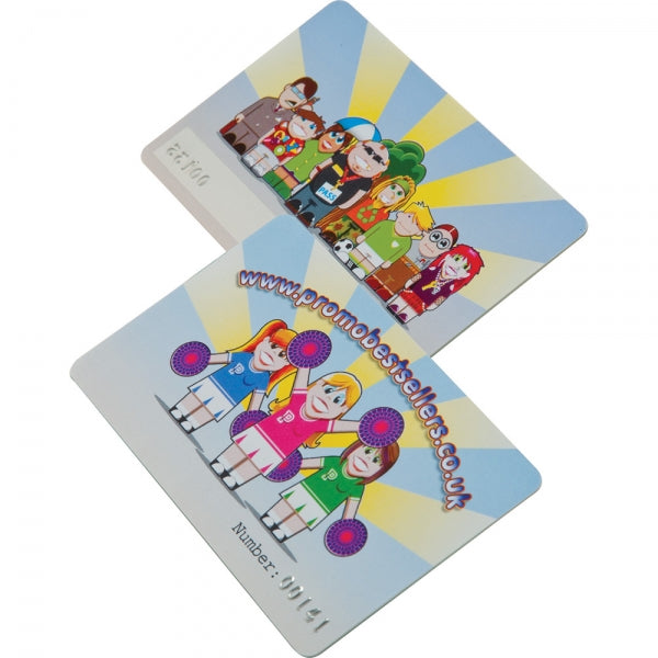Custom Printed Plastic Cards (86x54mm: 0.76mm Thick)