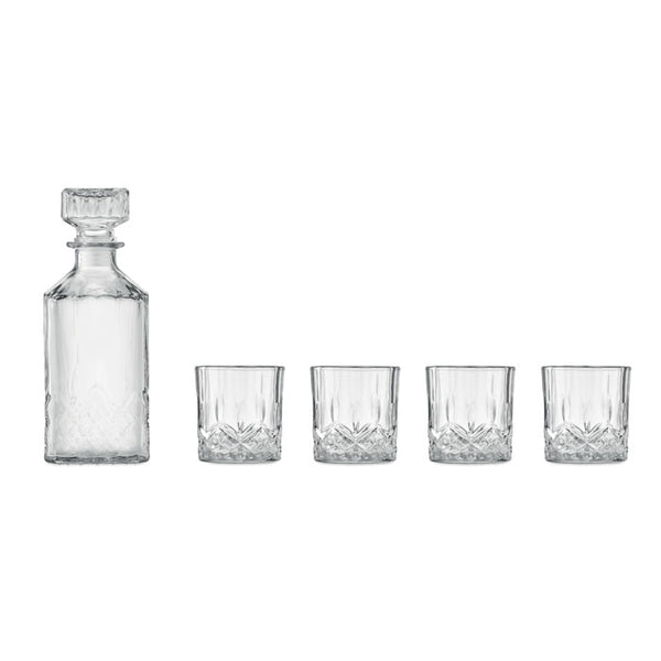 Set of 4 pieces whiskey set