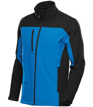 Stormtech Cascades Soft Shell Jacket Azure/Black