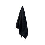 Towel organic cotton 100x50cm Black