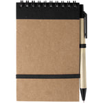 Boraraigh Cardboard notebook with ballpen