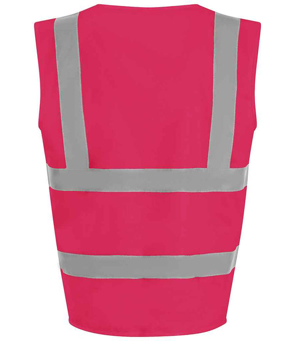Pro RTX High Visibility Waistcoat Pink