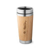 Branded Bamboo Double Wall Travel Mug