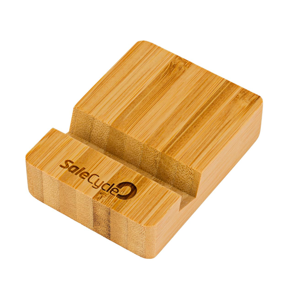 Holt Bamboo Phone Stand | Branded Bamboo Phone Stand – Totally Branded