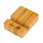 Branded Holt Bamboo Phone Stand