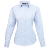 Premier Ladies Long Sleeve Poplin Blouse