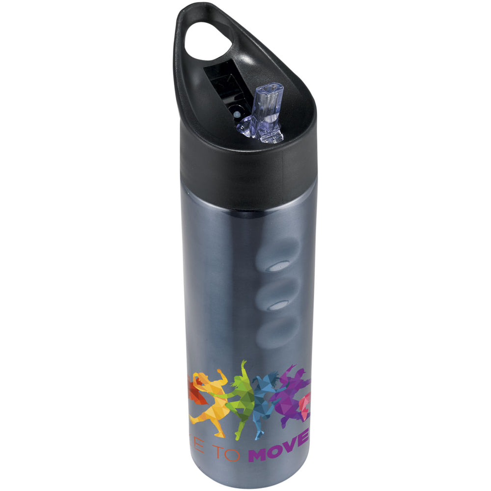 Branded Trixie 750 ml stainless steel sport bottle
