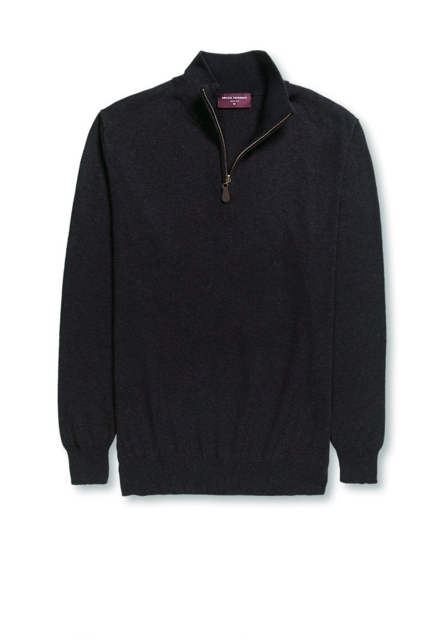Branded Brook Taverner Dallas 1/4 zip Jumper
