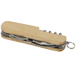 Branded Richard 7-function wooden pocket knife