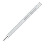 TRAVIS COLOUR Ball Pen in White with trim