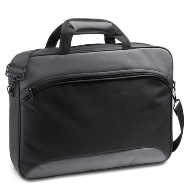 SANTANA. 15'6" Laptop briefcase in 2 Tone 600D