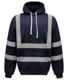 Yoko Hi-Vis Pull Over Hoodie Navy