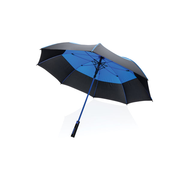 Branded 27" Impact AWARE™ RPET 190T auto open stormproof umbrella