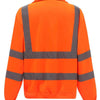 Yoko Hi-Vis Zip Neck Sweatshirt