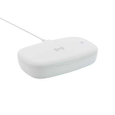 Branded UV-C steriliser box with 5W wireless charger