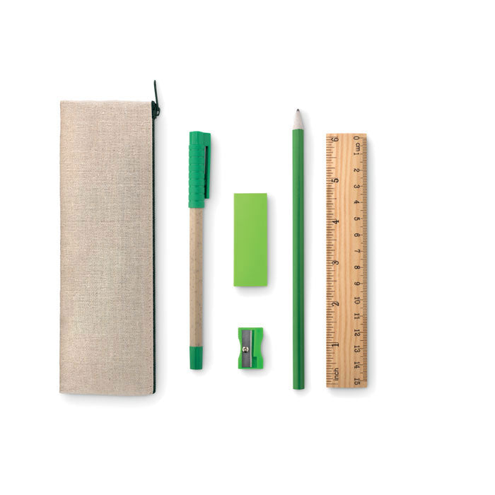 Branded 6 piece stationery set