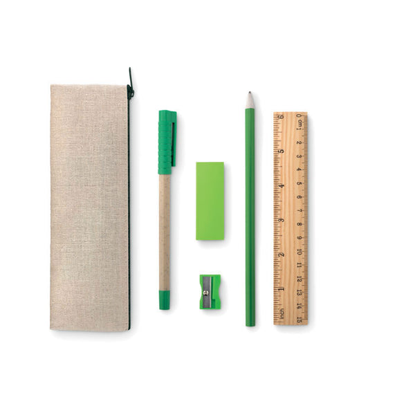 Branded 6 piece stationery set