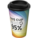 Branded Brite-Americano® Recycled 350 ml insulated tumbler