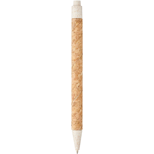 Midar cork and wheat straw ballpoint pen