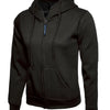 Ladies Classic Full Zip Hooded Sweatshirt