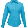 Premier Ladies Long Sleeve Poplin Blouse