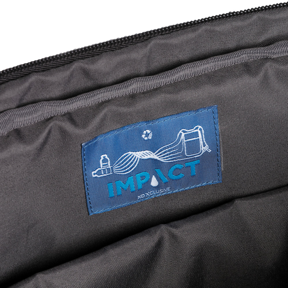 Branded Impact AWARE™ RPET 15.6" laptop bag