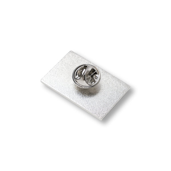 Express Printed Duo Pin Badge - Rectangle