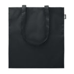 Shopping bag in RPET in all black