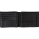 Branded Buxley Leather RFID credit card wallet