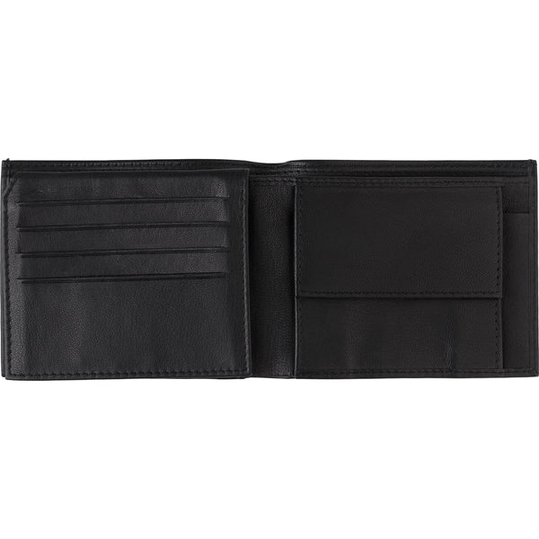 Branded Buxley Leather RFID credit card wallet