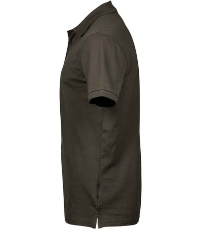 Tee Jays Luxury Stretch Piqué Polo Shirt Dark Olive