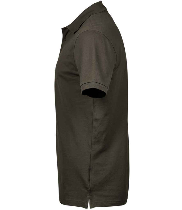 Tee Jays Luxury Stretch Piqué Polo Shirt Dark Olive