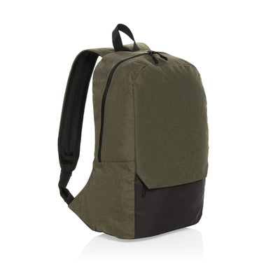 Branded Kazu AWARE™ RPET basic 15.6 inch laptop backpack
