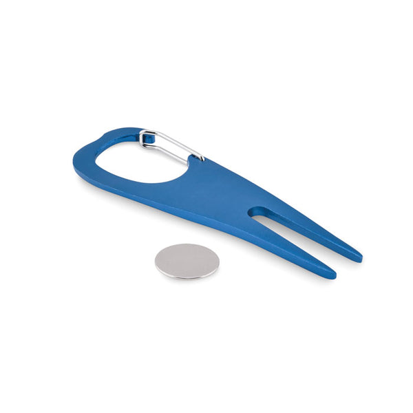 Aluminium golf divot tool