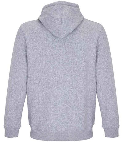 SOL'S Unisex Calipso Eco-Friendly Full Zip Hoodie Grey Marl