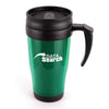 Branded Marco 400 ml Translucent Travel Mug (screw on lid and sipper)
