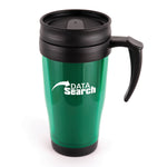 Branded Marco 400 ml Translucent Travel Mug (screw on lid and sipper)