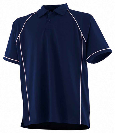 Finden and Hales Performance Piped Polo Shirt