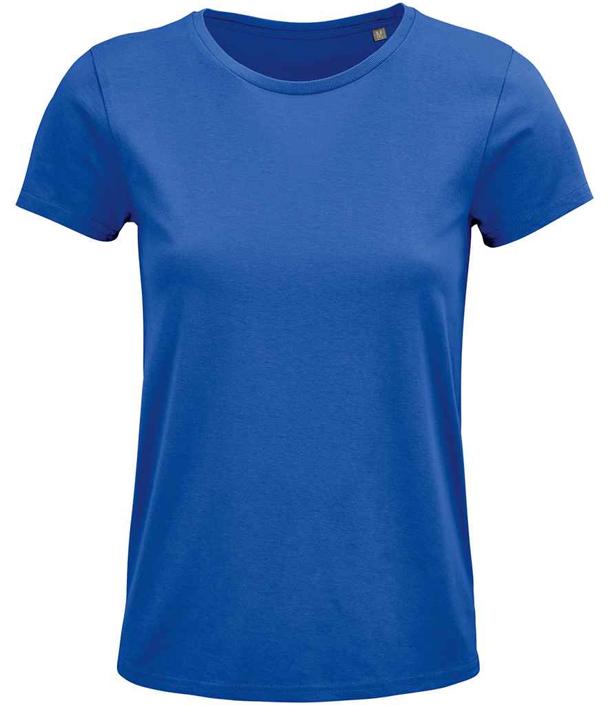 SOL'S Ladies Crusader Organic T-Shirt Royal Blue